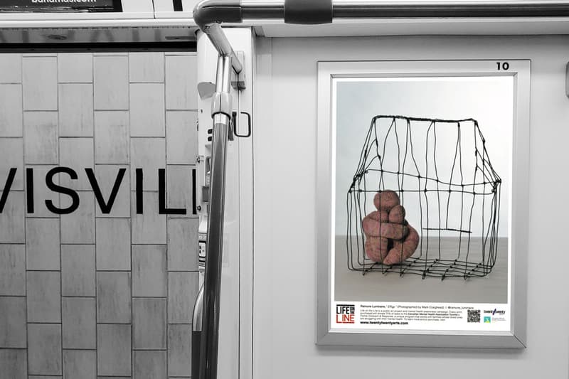 life on the line toronto subway art campaign