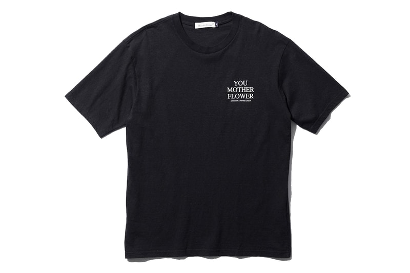 UNDERCOVER x HYSTERIC Glamour for BLACK SENSE MARKET collaboration tee shirt mother flower UCZ7805