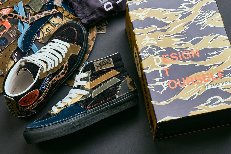Vans Taka Hayashi Design It Yourself pack footwear shoes sneakers menswear fall winter 2020 collection fw20 kicks trainers runners 