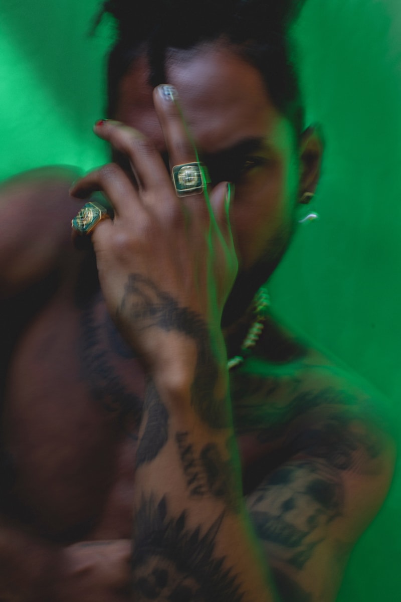 VEERT by Julia Lang Lifestyle Label Launch miguel nas jewelry genderless unisex ring necklace soap