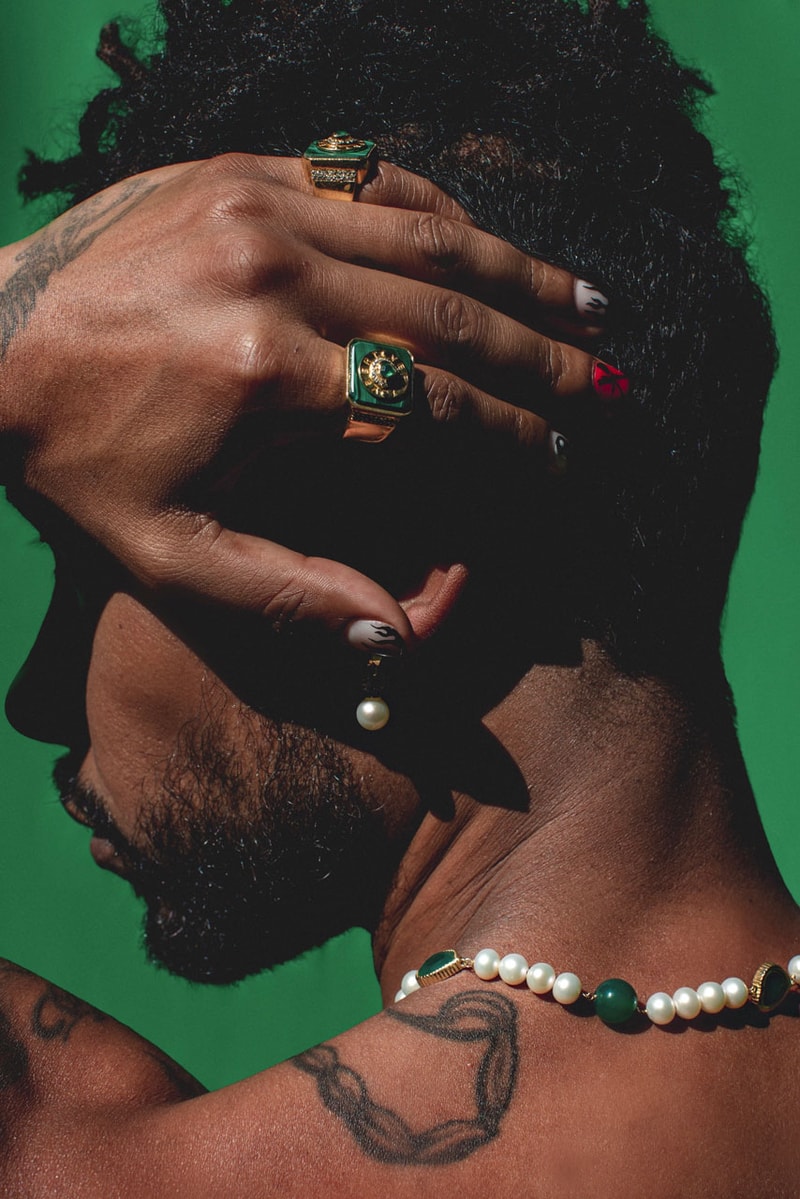 VEERT by Julia Lang Lifestyle Label Launch miguel nas jewelry genderless unisex ring necklace soap