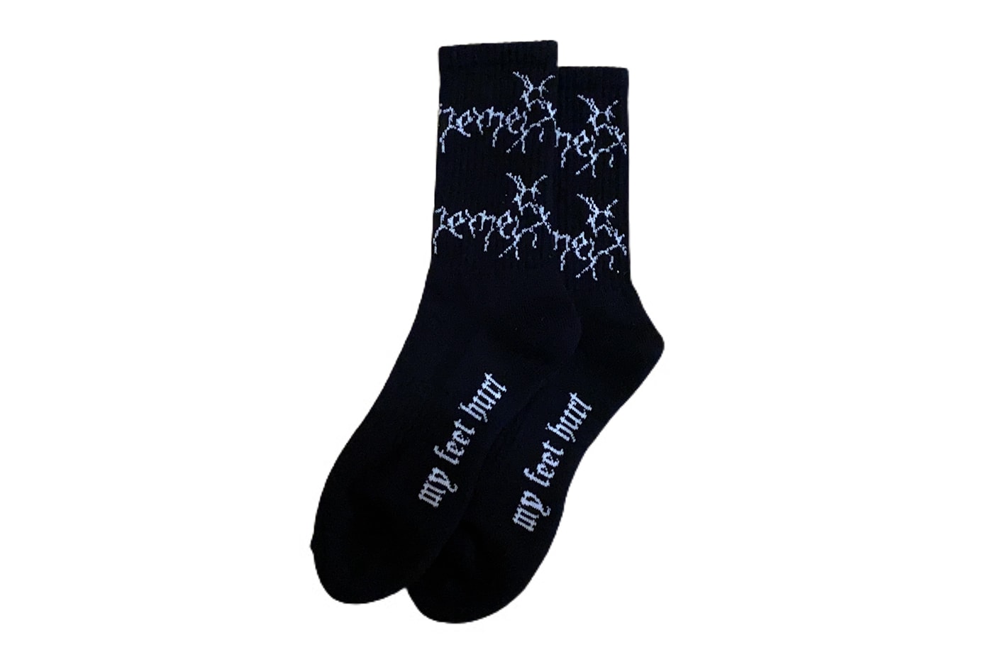 VETEMEMES Fall Winter 2020 Release Info Buy Price Hoodie T shirt Longsleeve Mesh Socks Bandana Hat Davil Tran