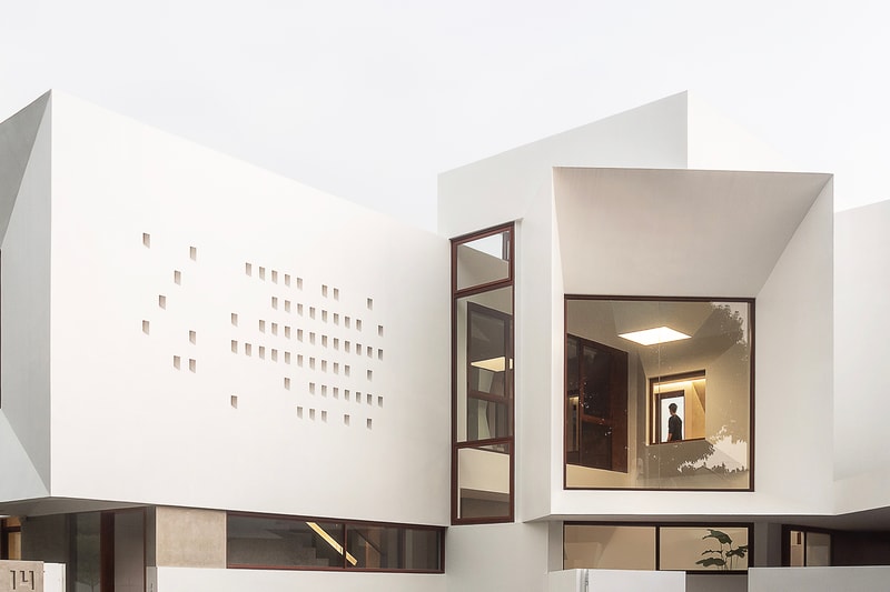 Jim Caumeron Design's VIEWPOINT HOUSE Features Striking Trapezoidal Picture Window Quezon City Philippines Homes Architecture design house minimal 