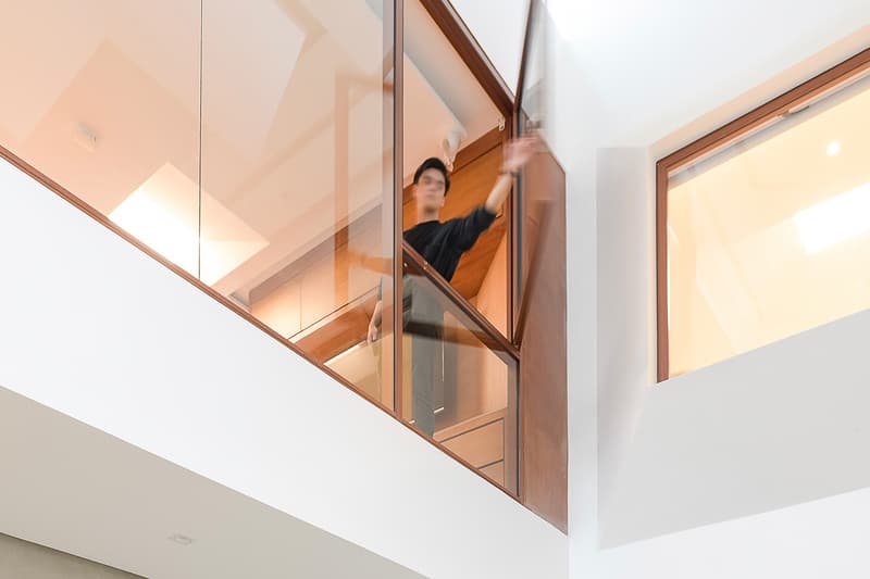 Jim Caumeron Design's VIEWPOINT HOUSE Features Striking Trapezoidal Picture Window Quezon City Philippines Homes Architecture design house minimal