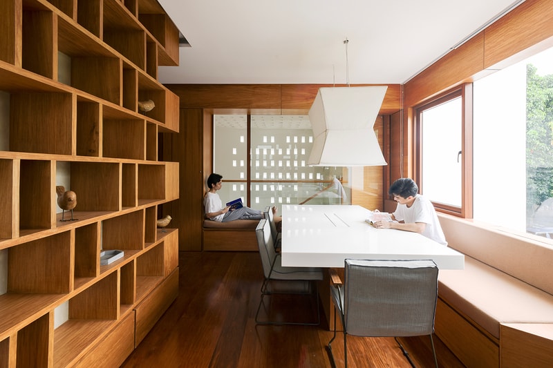 Jim Caumeron Design's VIEWPOINT HOUSE Features Striking Trapezoidal Picture Window Quezon City Philippines Homes Architecture design house minimal 
