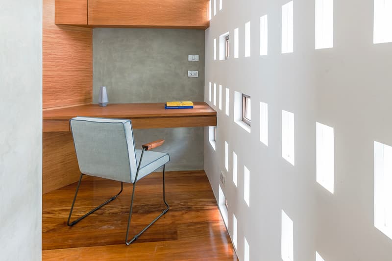 Jim Caumeron Design's VIEWPOINT HOUSE Features Striking Trapezoidal Picture Window Quezon City Philippines Homes Architecture design house minimal