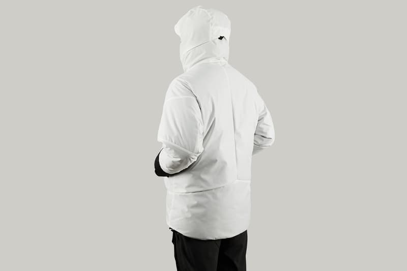 Vollebak solar charged glow in the dark jacket fall winter 2020 innovative outerwear fill down when does it drop