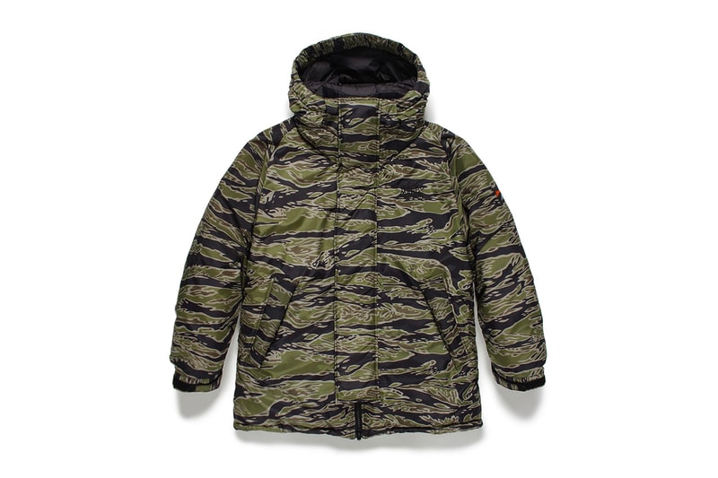 WACKO MARIA Nanga 2020 Capsule menswear streetwear jackets parkas liners leopard tiger camo puffer fw20 fall winter 2020 collection