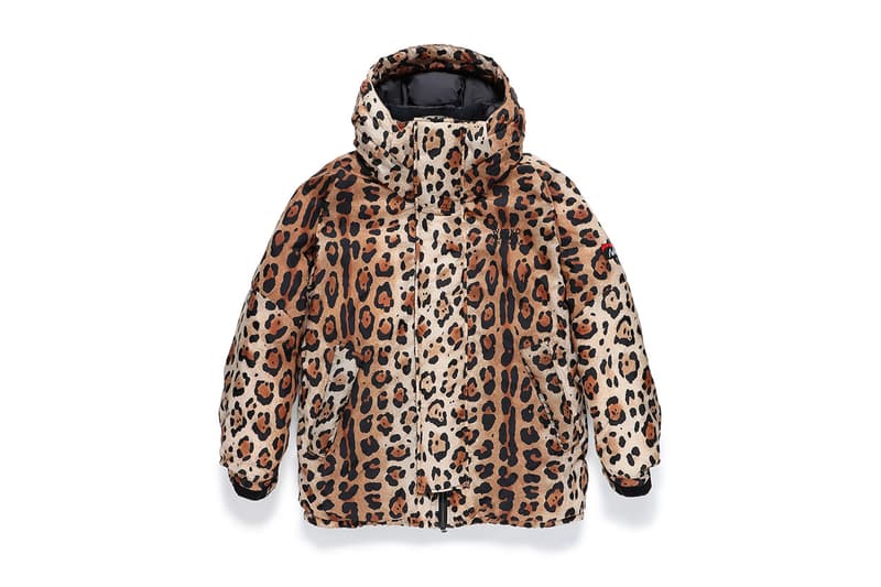 WACKO MARIA Nanga 2020 Capsule menswear streetwear jackets parkas liners leopard tiger camo puffer fw20 fall winter 2020 collection
