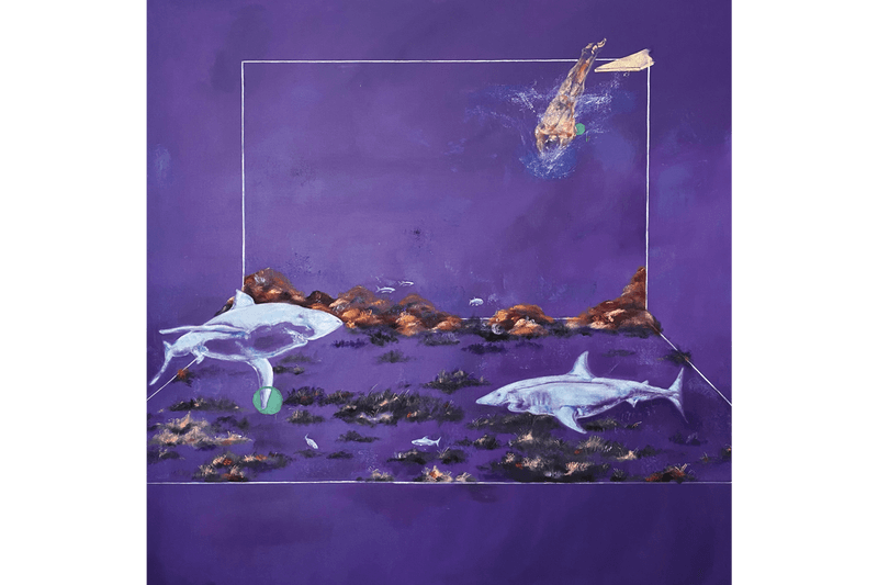 walid shaharul safe space solo exhibition synesthesia roosi paintings