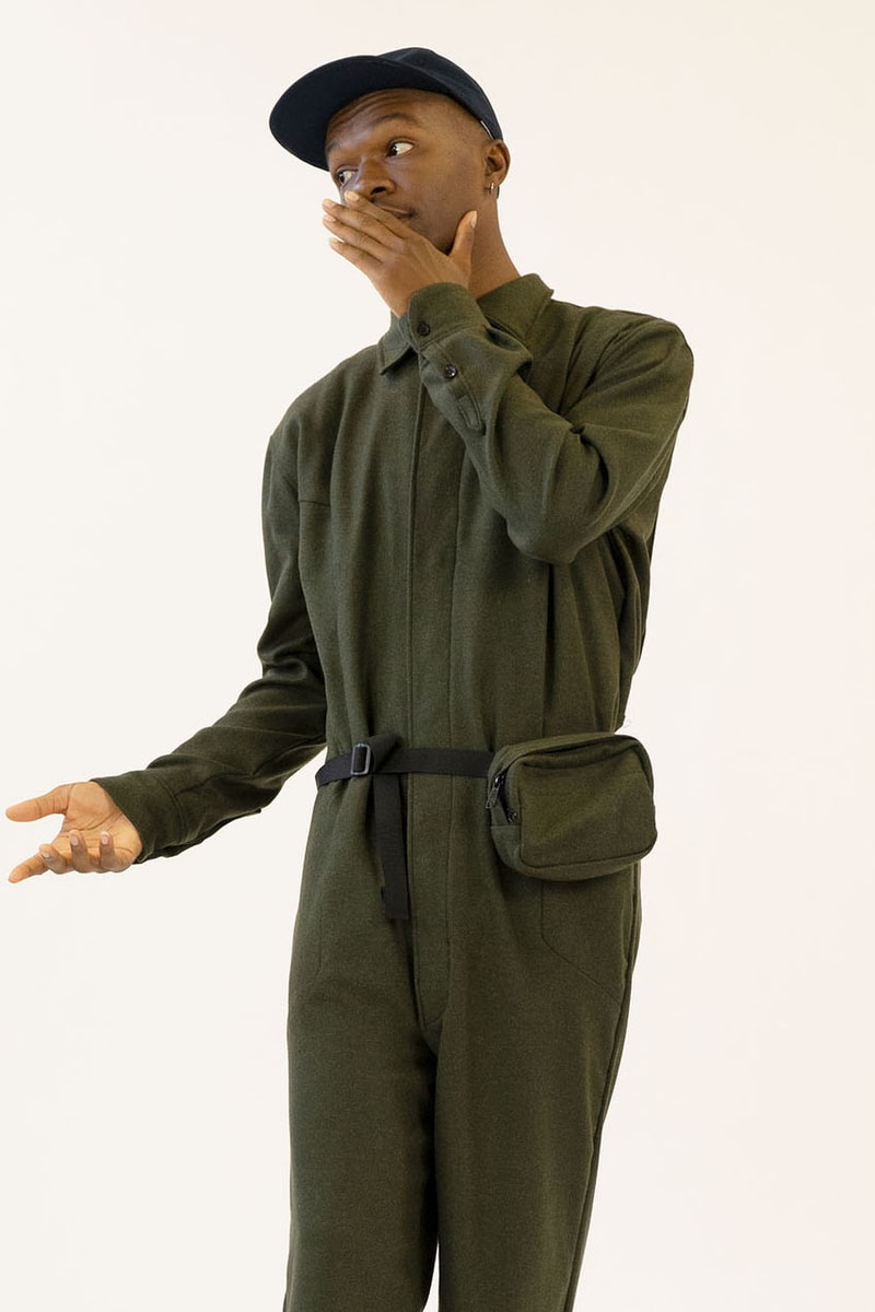 Whim Golf J.Lindeberg Caddie Collection One-Piece Jumpsuit Waist Bag Cap The Masters HYPEGOLF