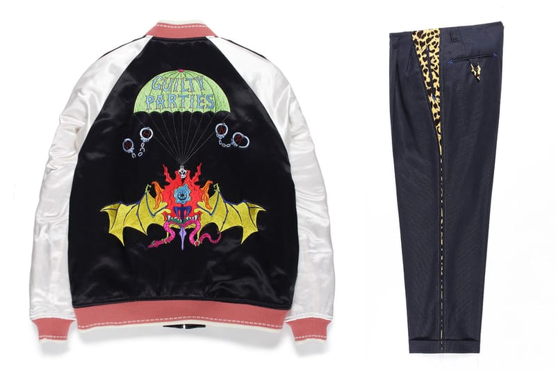 WACKO MARIA Re-Enlists WOLF'S HEAD for Glittery Greaser Capsule