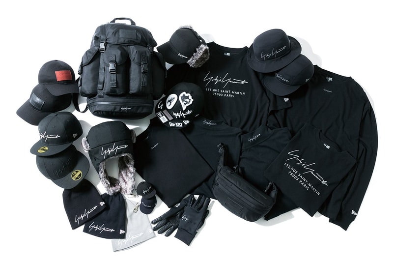 yohji yamamoto new era fall winter capsule accessories headwear caps