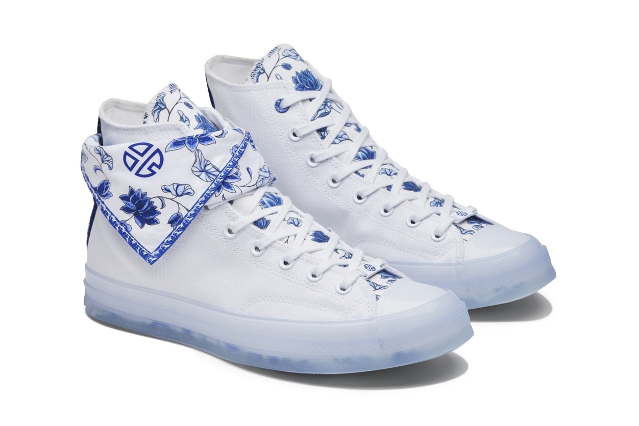 Lay Zhang x Converse Chuck Taylor Bandana Collaboration sneaker design release date info buy yixing china 70 張藝興