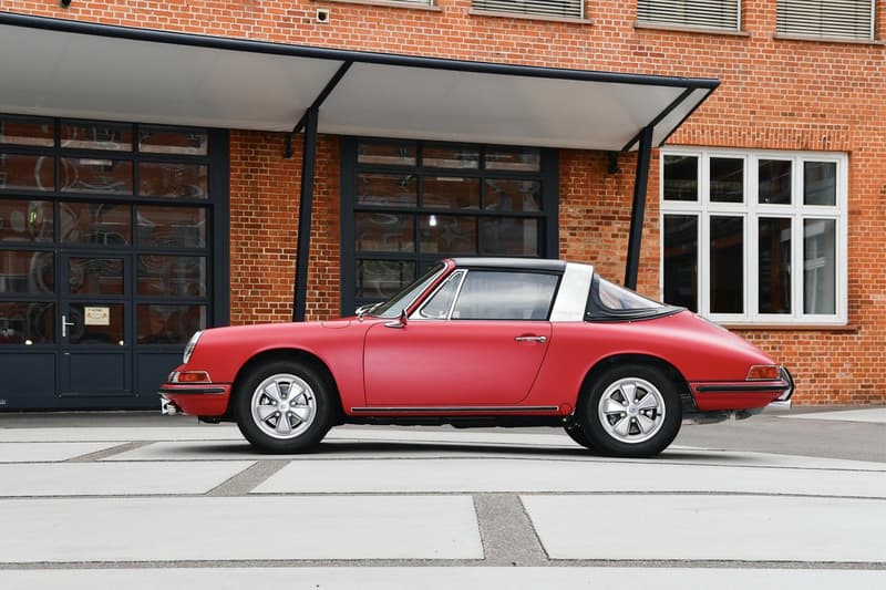 1967 Porsche 911 S Targa Restoration Full Rebuild Body Work "Polo Red" Matte Paint Job Fuchs Wheels Rims Chrome 2.0-Liter Six Cylinder Engine Classic OG Retro Restomod