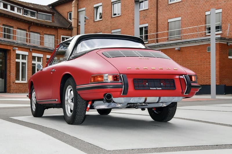 1967 Porsche 911 S Targa Restoration Full Rebuild Body Work "Polo Red" Matte Paint Job Fuchs Wheels Rims Chrome 2.0-Liter Six Cylinder Engine Classic OG Retro Restomod