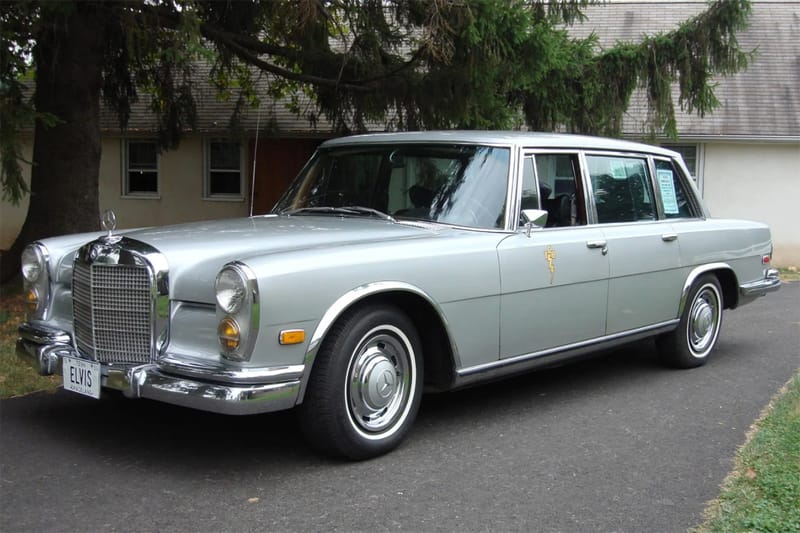 You Can't Help Falling in Love With This Elvis Presley-Owned 1969 Mercedes-Benz 600