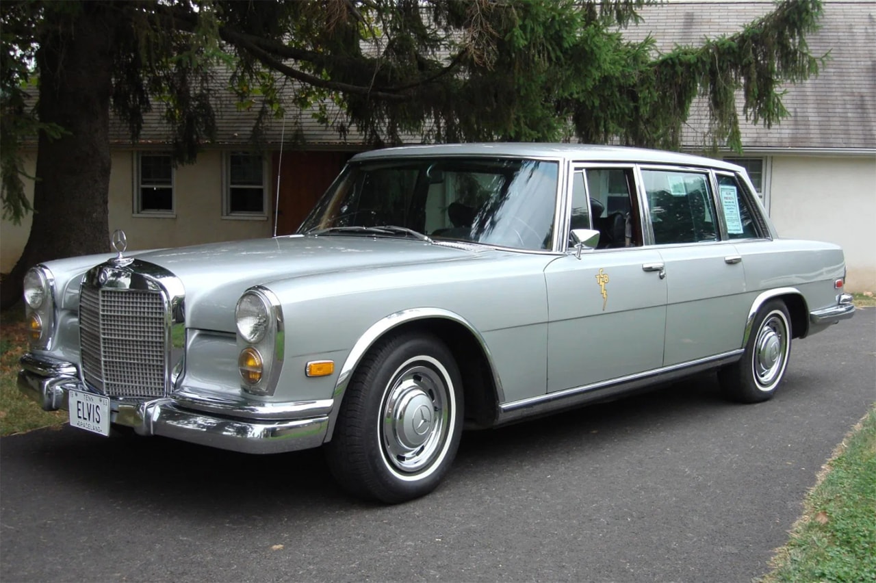 1969 Mercedes-Benz 600 Elvis Presley Owned Graceland Merc Auction Bring a Trailer 6.3-liter M100 V8 Limo German Classic Car Luxury Four Door Sedan S-Class Pullman Maybach "Taking Care of Business"