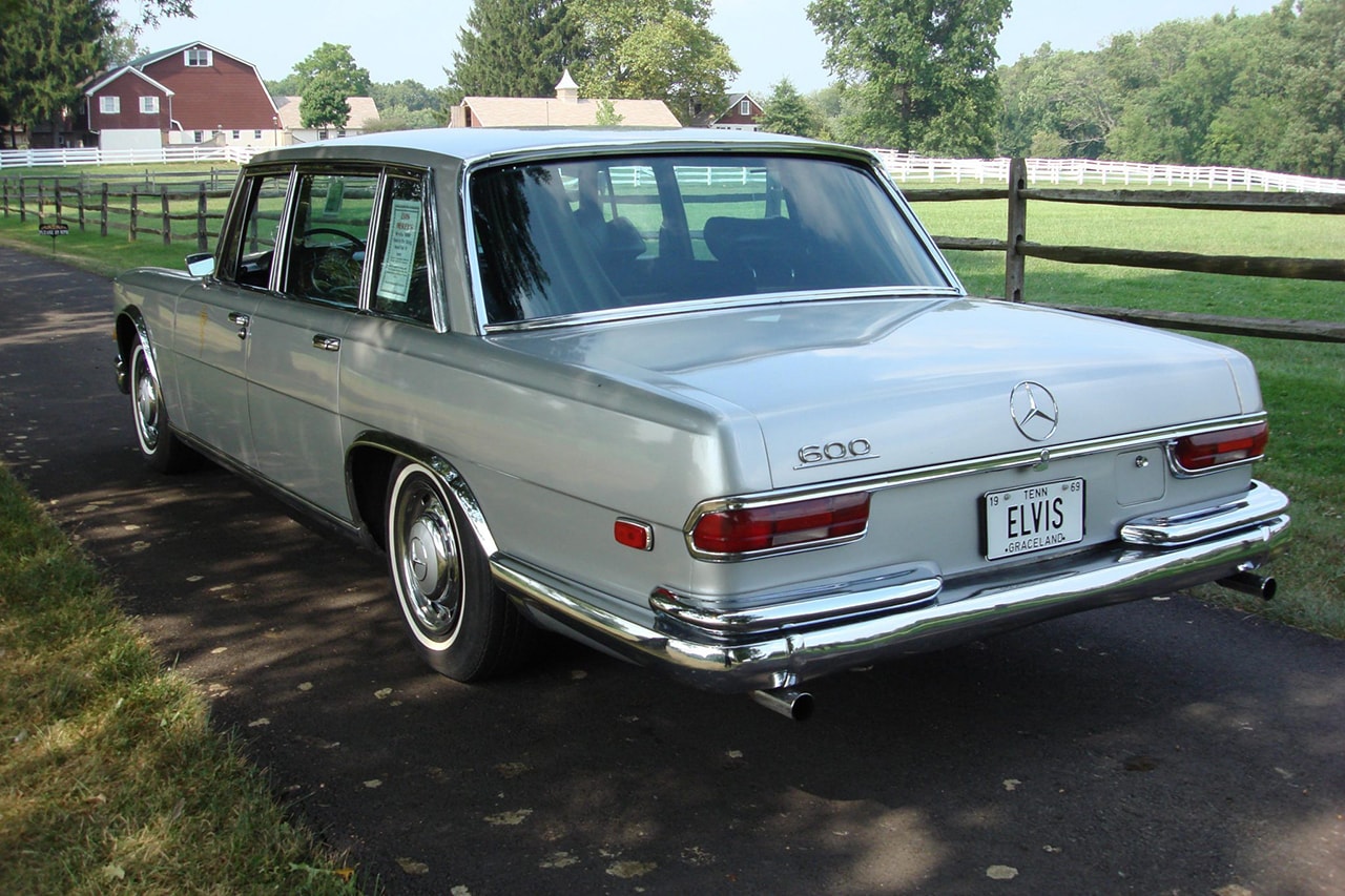 1969 Mercedes-Benz 600 Elvis Presley Owned Graceland Merc Auction Bring a Trailer 6.3-liter M100 V8 Limo German Classic Car Luxury Four Door Sedan S-Class Pullman Maybach "Taking Care of Business"