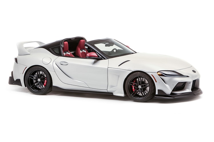 Toyota's GR Supra Sport Top Is a MK IV Throwback With Removable Roof and a Basket Handle Wing