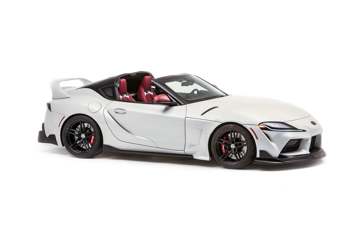 21 Toyota Gr Supra Sport Top Sema Echoes Mkiv Model Hypebeast