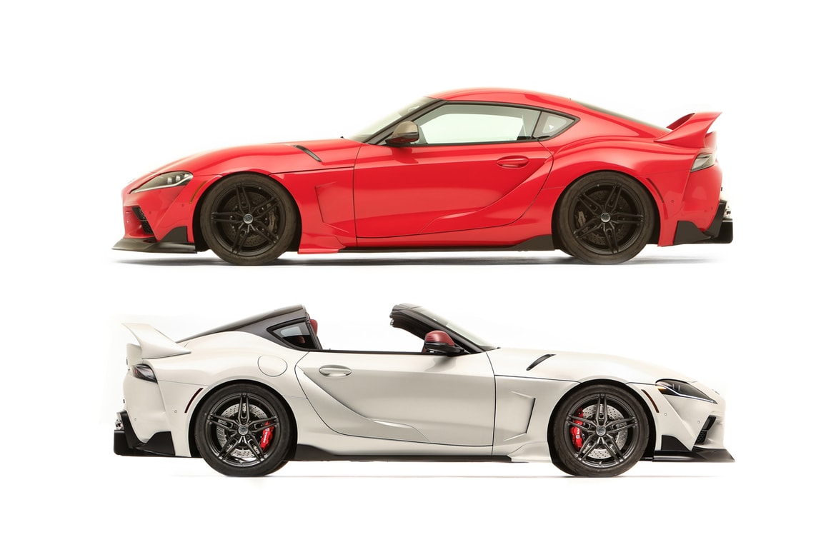 21 Toyota Gr Supra Sport Top Sema Echoes Mkiv Model Hypebeast