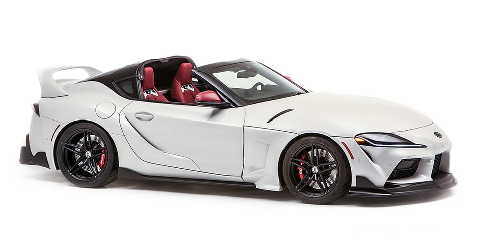 21 Toyota Gr Supra Sport Top Sema Echoes Mkiv Model Hypebeast