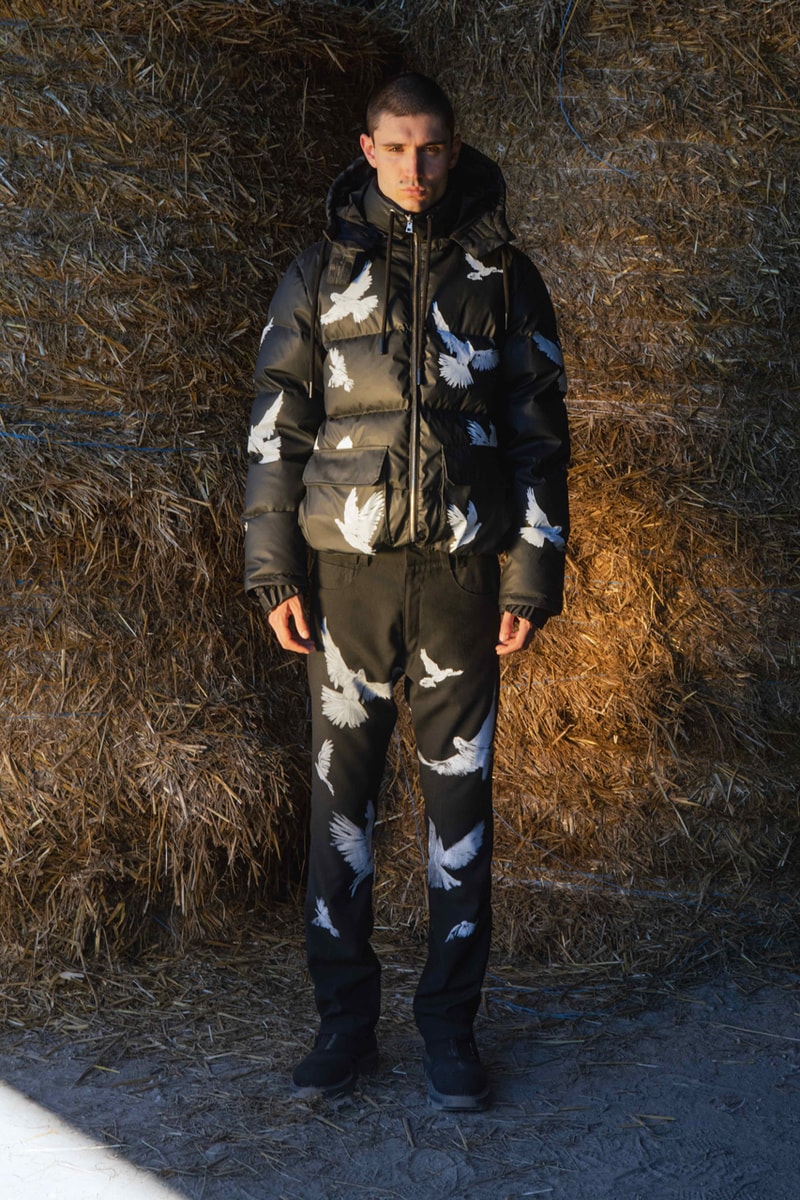 3.PARADIS "LIFE IS BORN OF WOMAN" Collection Campaign Lookbook Fashion Menswear Emeric Tchatchoua Tailoring Streetwear Doves Outerwear Coats Jackets Fall Winter 2020 FW20