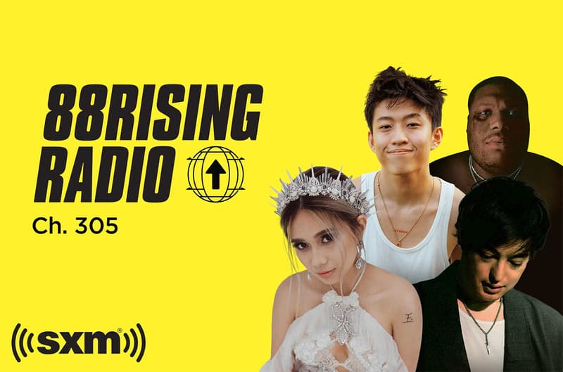 88rising radio siriusxm radio channel all asian artists rich brian joji niki dumbfoundead sosupersam sosupersounds
