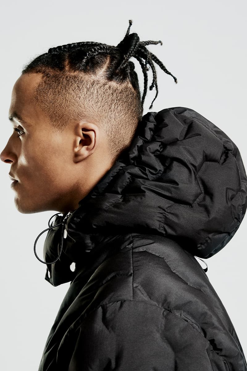MKI fall winter 2020 padded down collection duck down outerwear crinkled nylon vest jacket liner