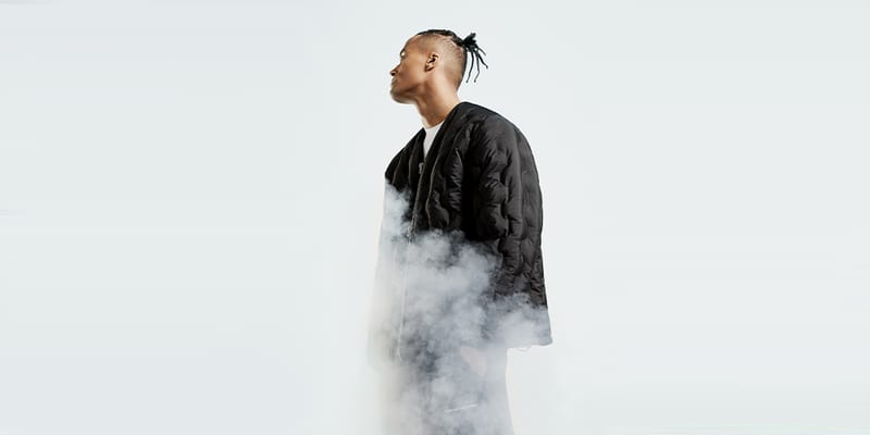 mki hooded down jacket
