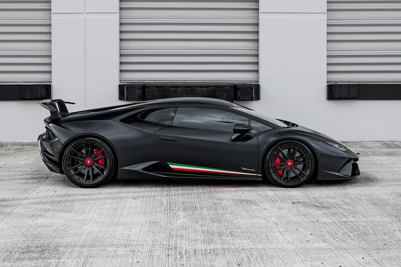 Lamborghini Huracan Performante "Nero Nemesis" Custom Wheels, Twin-Turbocharger kit client strasse selfmade motorsports 