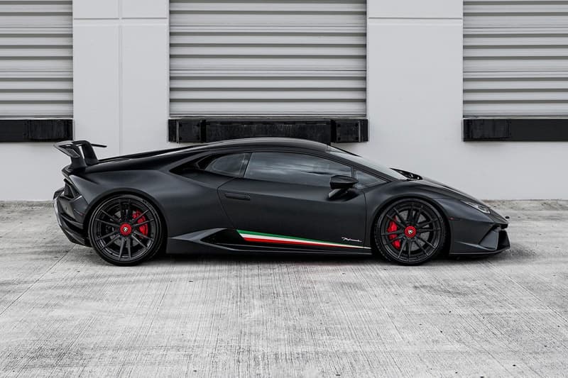 Lamborghini Huracan Performante "Nero Nemesis" Custom Wheels, Twin-Turbocharger kit client strasse selfmade motorsports