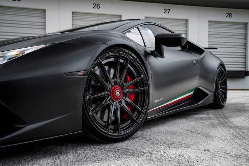 Lamborghini Huracan Performante "Nero Nemesis" Custom Wheels, Twin-Turbocharger kit client strasse selfmade motorsports