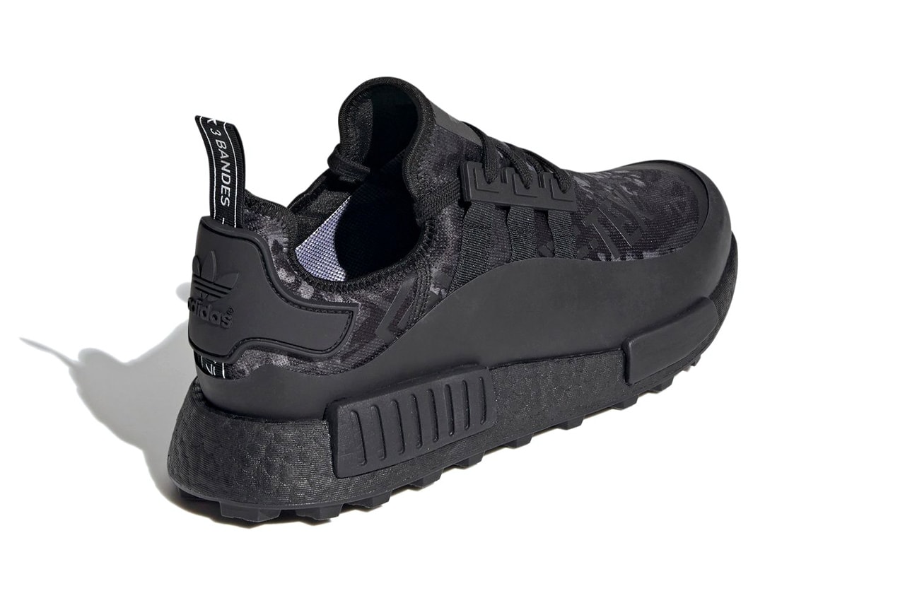 Adidas gore-tex NMD R1 trail all black release information boost midsole trail running