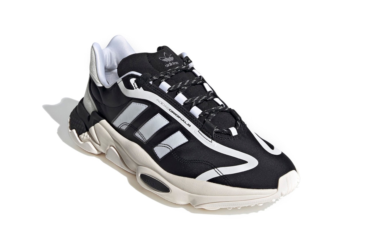 adidas originals ozweego pure shoes cloud white solar red