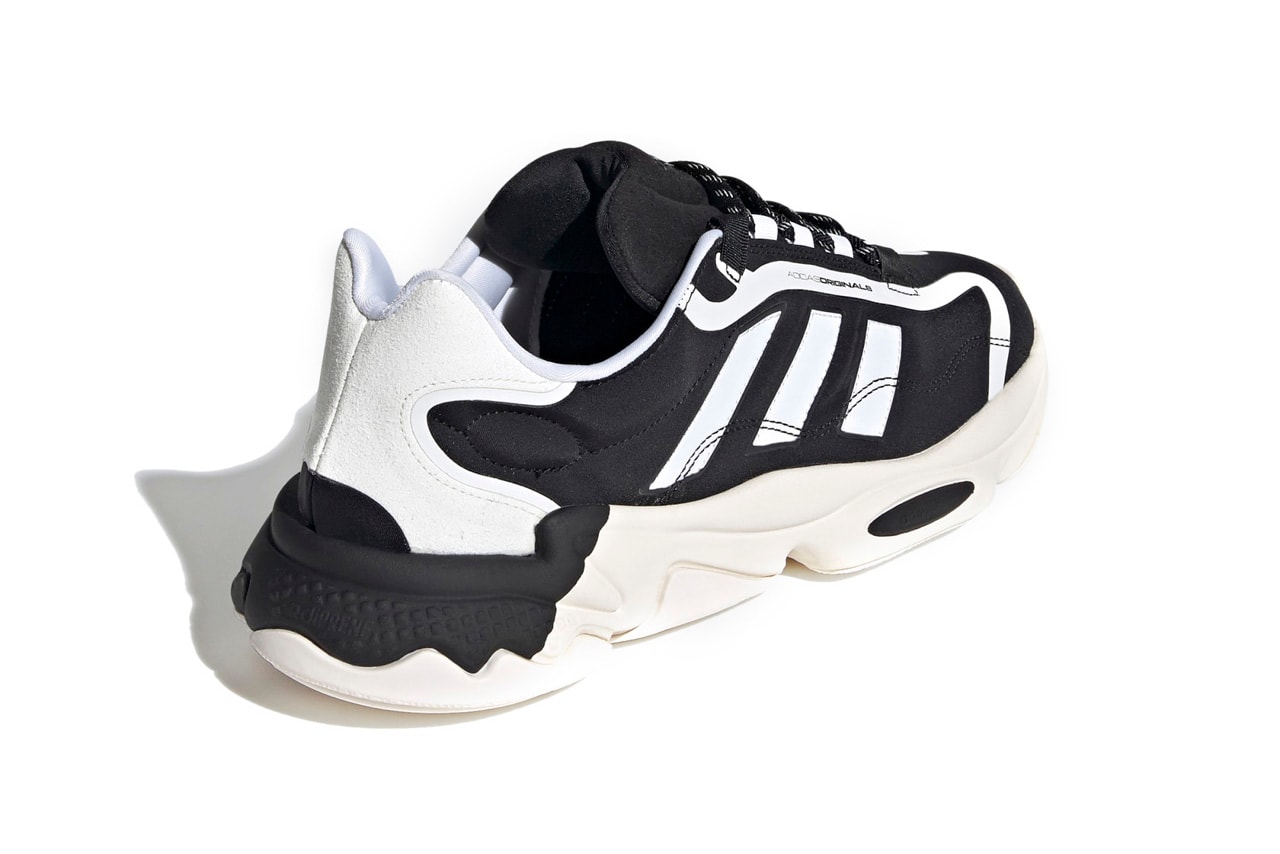 adidas originals ozweego pure shoes cloud white solar red