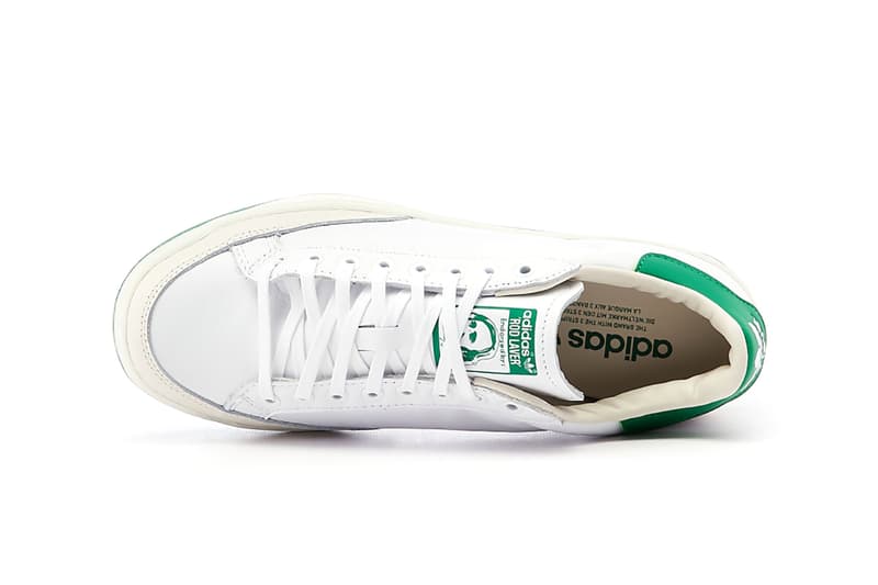 adidas rod laver white green fx5605 release info date photos price store list buying guide originals