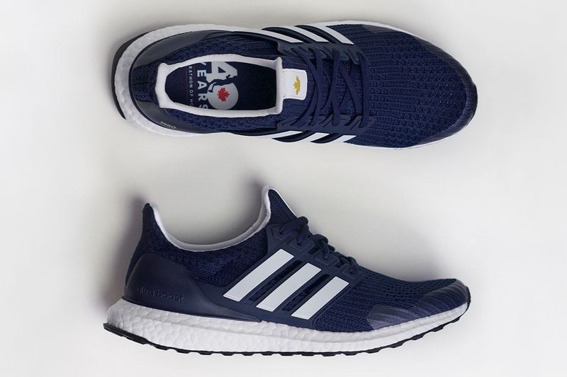 adidas running originals ultraboost dna terry fox marathon of hope 40th anniversary navy white gold blue canada official release date info photos price store list buying guide