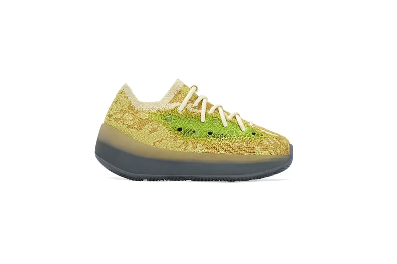 adidas yeezy boost 380 Hylite Lmnte Azure reflective glow brown yellow blue gold kids infants kanye west FZ4994 FZ4986 H02541 H02538 FZ4990 FZ4991 FZ4992 FZ4982 official release date info photos price raffle store list buying guide