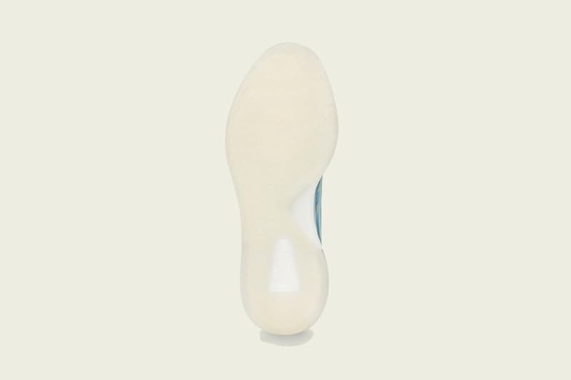 adidas YEEZY BSKTBL QNTM "Frozen Blue" Release Information Kanye West 700 V3 "Azareth" Colorway Basketball Sneaker High Top Primeknit Ankle Support Drop Date Release Information Closer First Look Three Stripes Ye