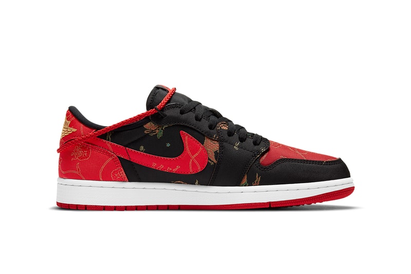 air jordan 1 low og chinese new year DD2233 001 year of the ox black red metallic gold white release info date photos pricing buying guide