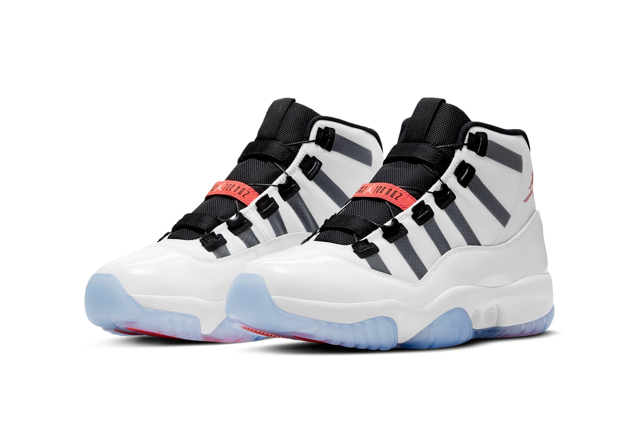 air michael jordan brand 11 adapt auto power lacing white black infrared da7990 100 official release date info photos price store list buying guide