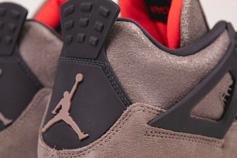 air jordan 4 taupe haze first look photos release info date jordan brand taupe oil grey white infrared 