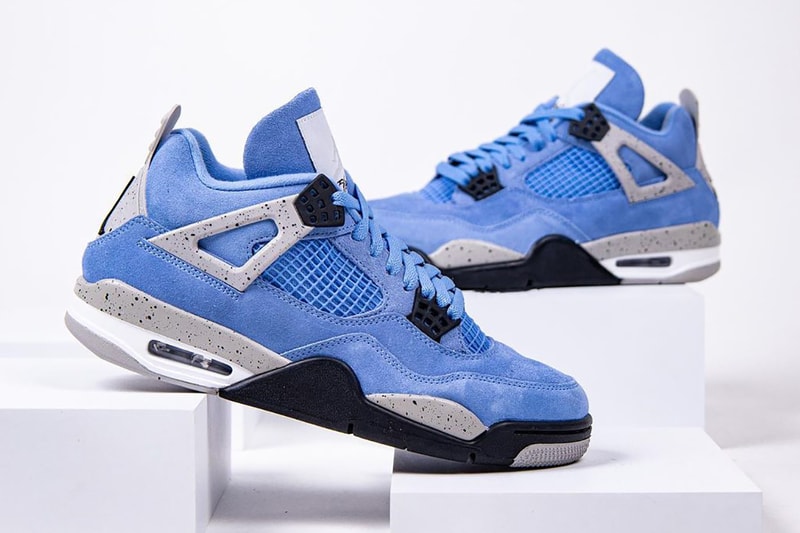 Air Jordan 4 University Blue Ct8527 400 Release Info Hypebeast