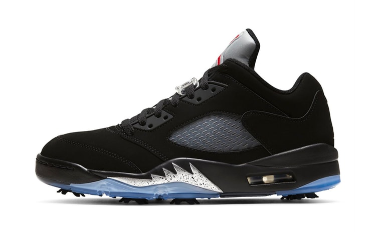 Hit the Links in the Air Jordan 5 Golf "Black/Metallic"