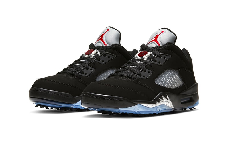Air Jordan 5 Golf Black Metallic Release Info CU4523-003 Buy Price 