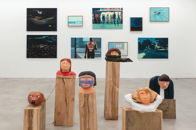 alice gallery brussels belgium group exhibition jean jullien artworks sculptures