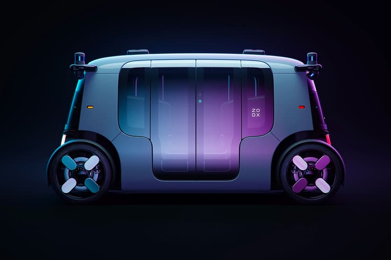 Amazon Zoox New Self Driving Robo Taxi cars vehicles electric 75 miles per hour 133 kWh battery eco friendly environmental 16 hours