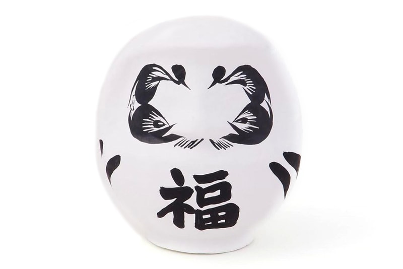 AMBUSH 2021 Daruma fuku good luck fortune talisman ornament object design Gunma Japan Takasaki City traditional gold silver white